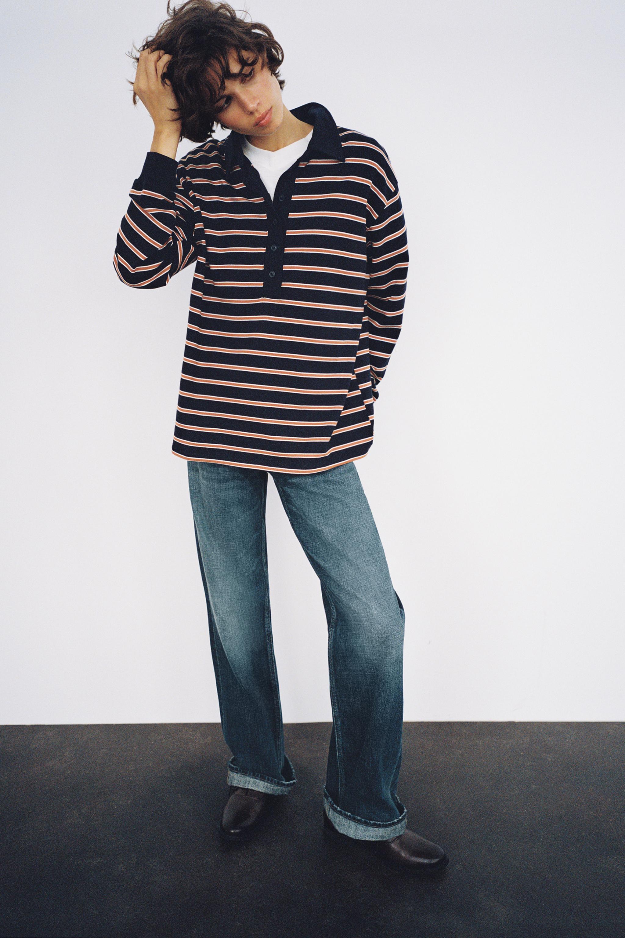 STRIPED POLO