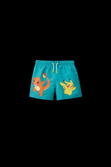 6-14 AÑOS/ BERMUDA BAÑO POKÉMON ™ - Petróleo de Zara - Imagen 0