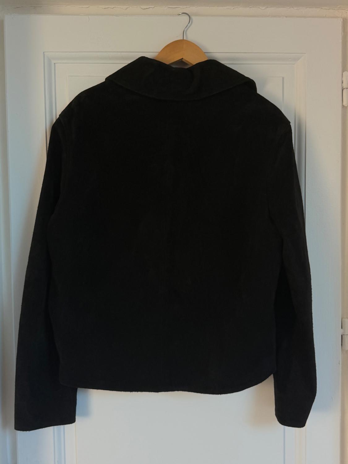 VESTE BLOUSON EN CUIR DAIM - Image 7