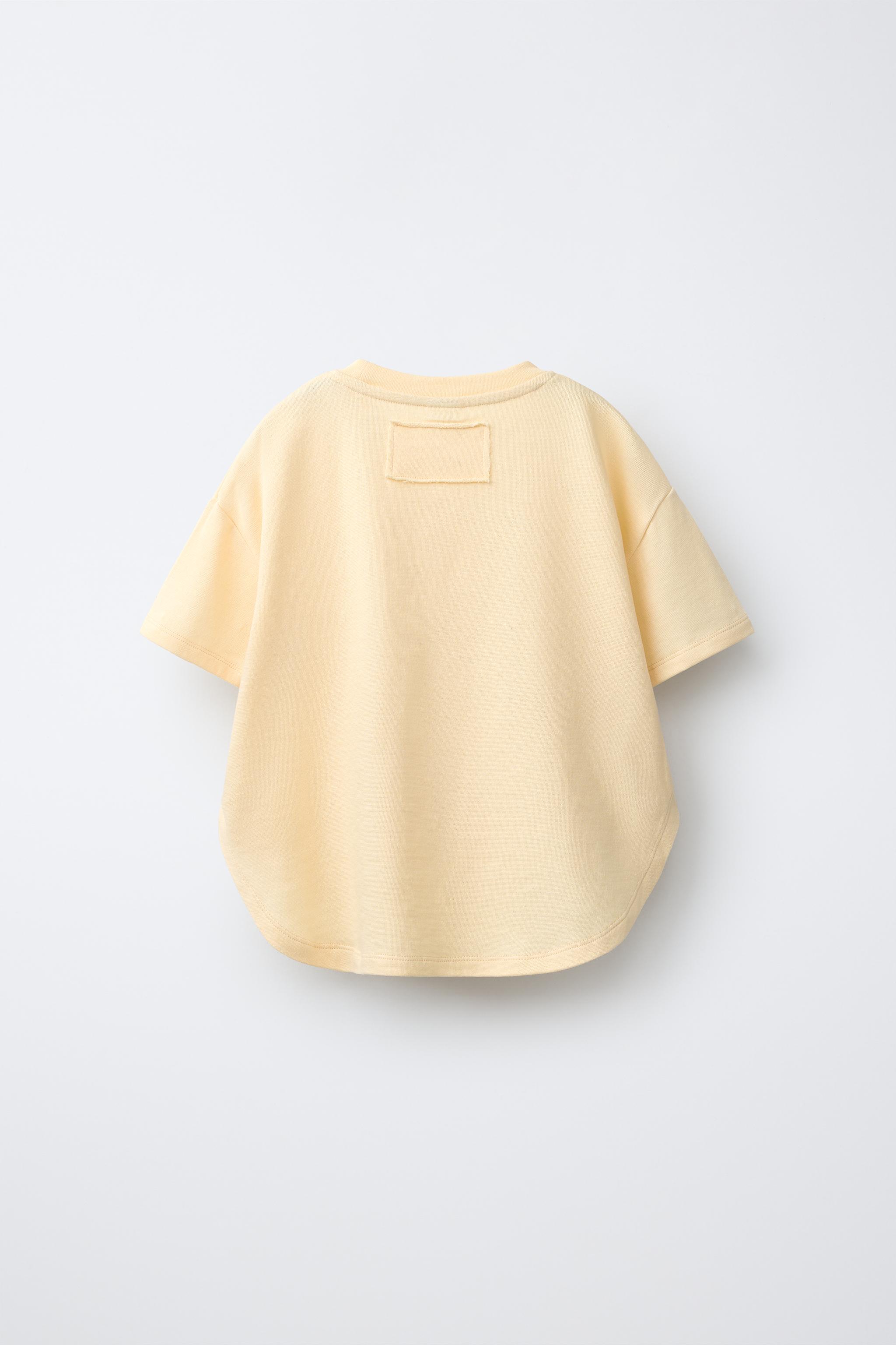 PLAIN WIDE LEG T-SHIRT AND PANTS SET