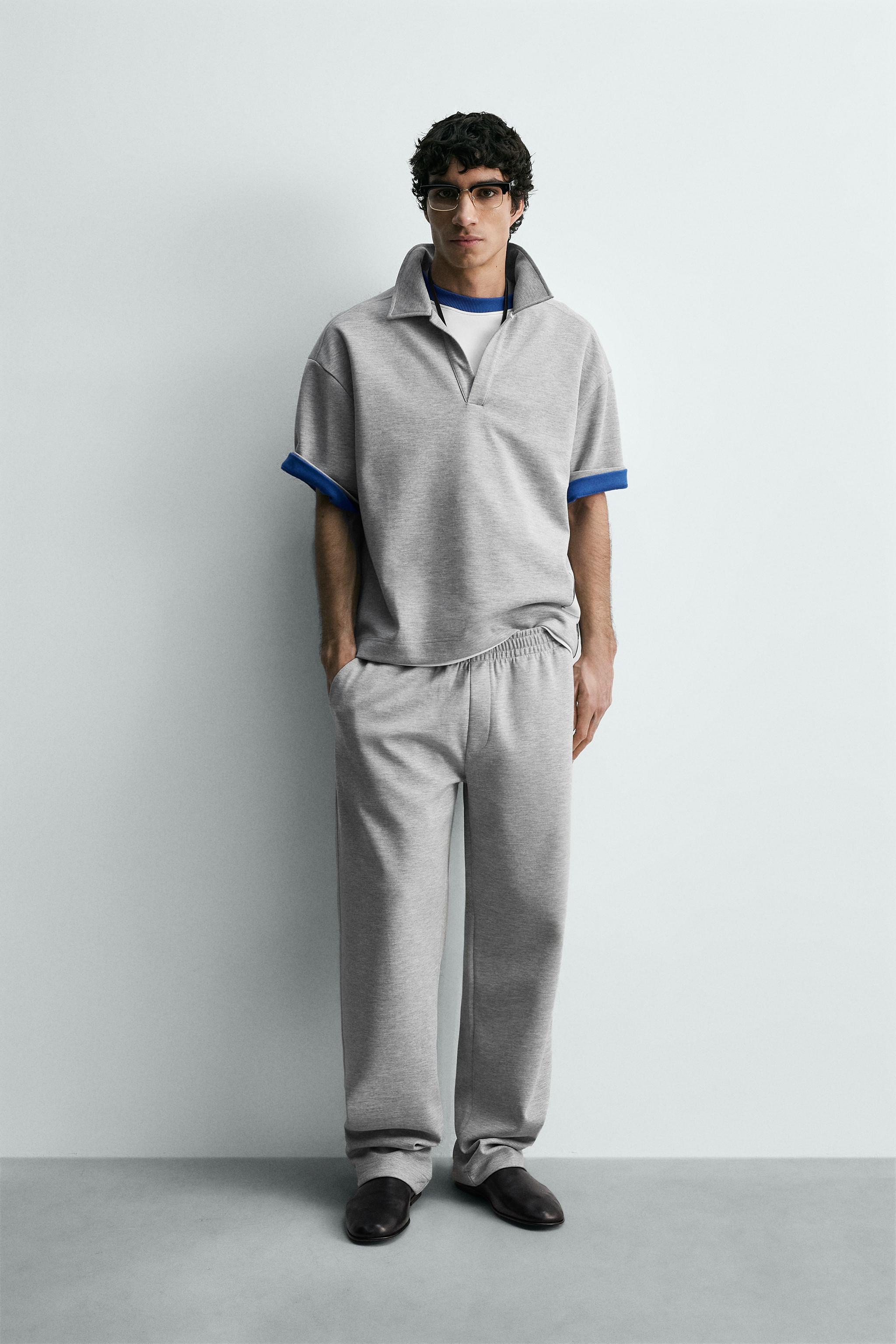 CROPPED FIT LABEL POLO SHIRT