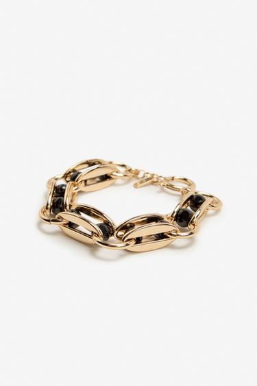 LIMITED EDITION CHAIN LINK BRACELET - Golden by Zara - Image 3