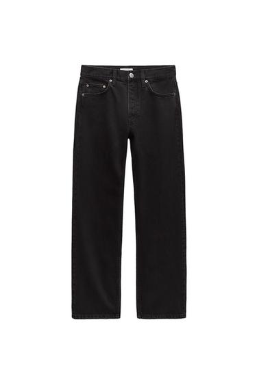TRF STRAIGHT-LEG MID-RISE JEANS