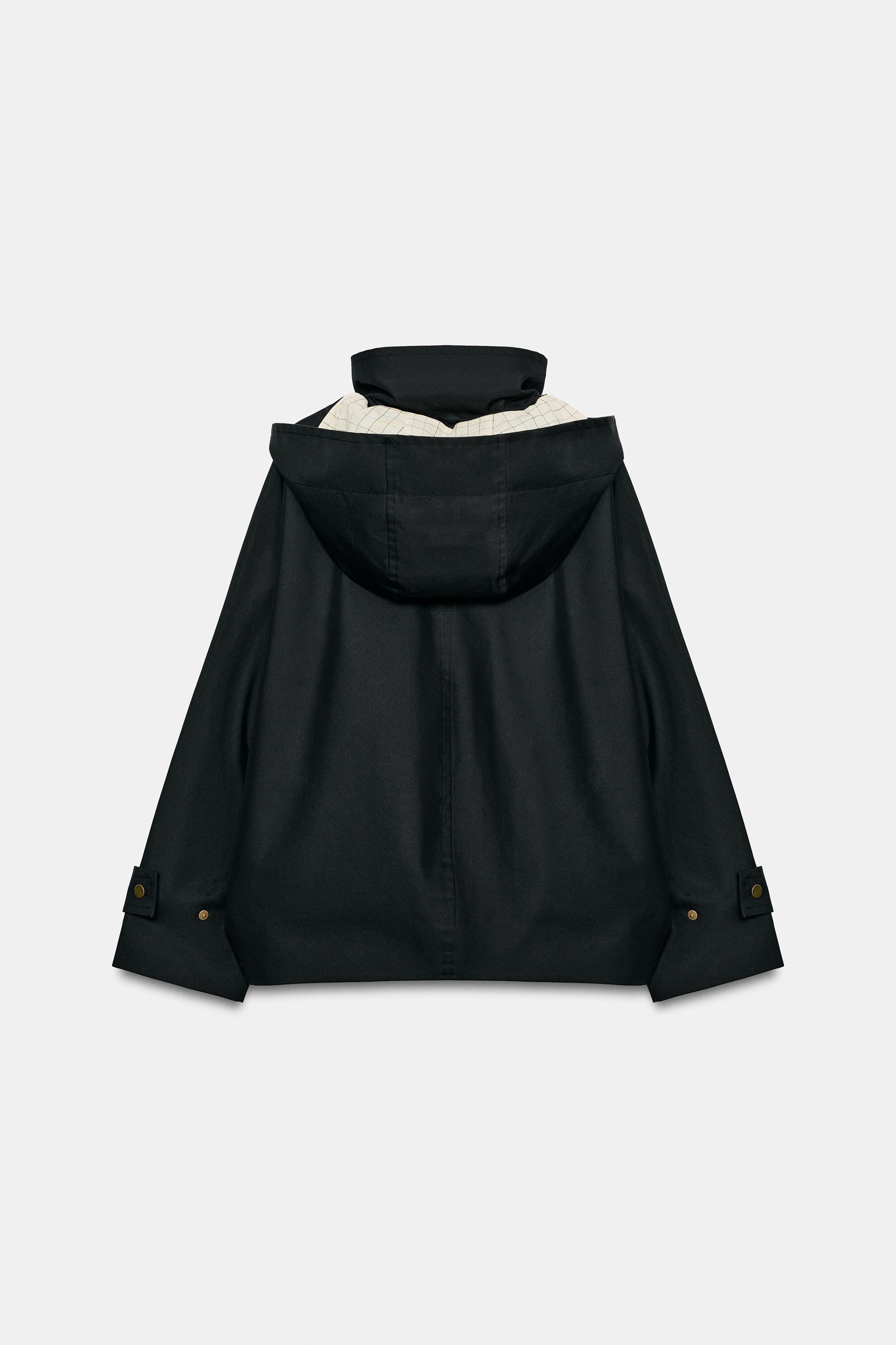 ZW COLLECTION WATER-REPELLENT DOUBLE-BREASTED JACKET