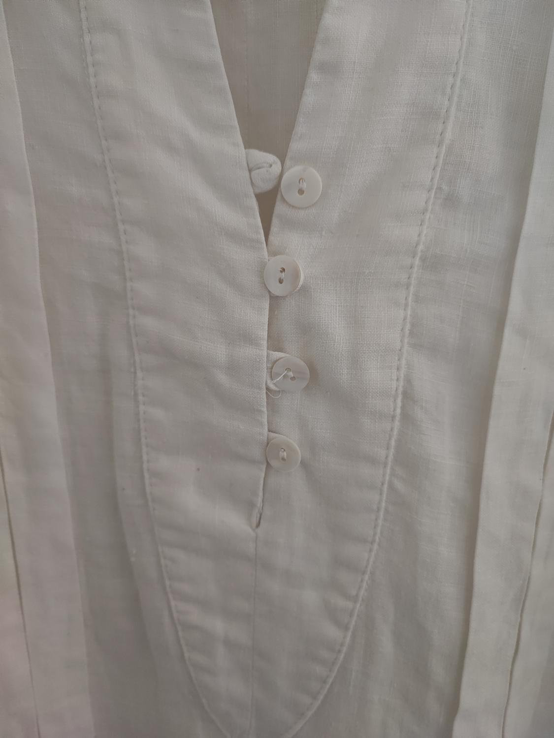 BLUSA DE LINO BLANCO - Image 3