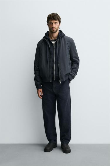 CAZADORA ACOLCHADA WATER REPELLENT - Marino oscuro de Zara - Imagen 0
