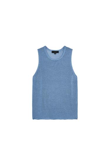 100% COTTON KNIT TOP