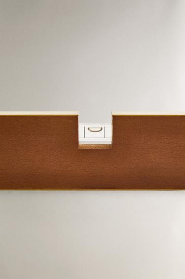 NIVEAU À BULLE BOIS DE HÊTRE MESURE - Marron de Zara - Image 3