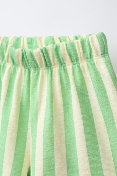 1 1/2-6 ANS/ PYJAMA IMPRIMÉ RAYURES - Jaune de Zara - Image 3