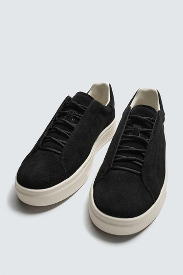 LEATHER SHOES - Black by Zara - Image 4