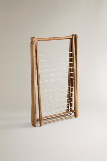 ÉTENDOIR VERTICAL MÉTAL BOIS - Beige clair de Zara - Image 5