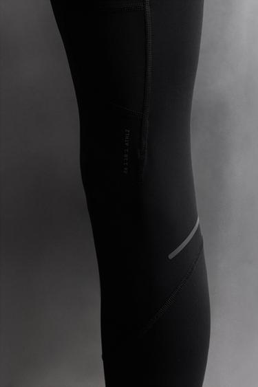 COLLANT LONG RUNNING - Noir de Zara - Image 4