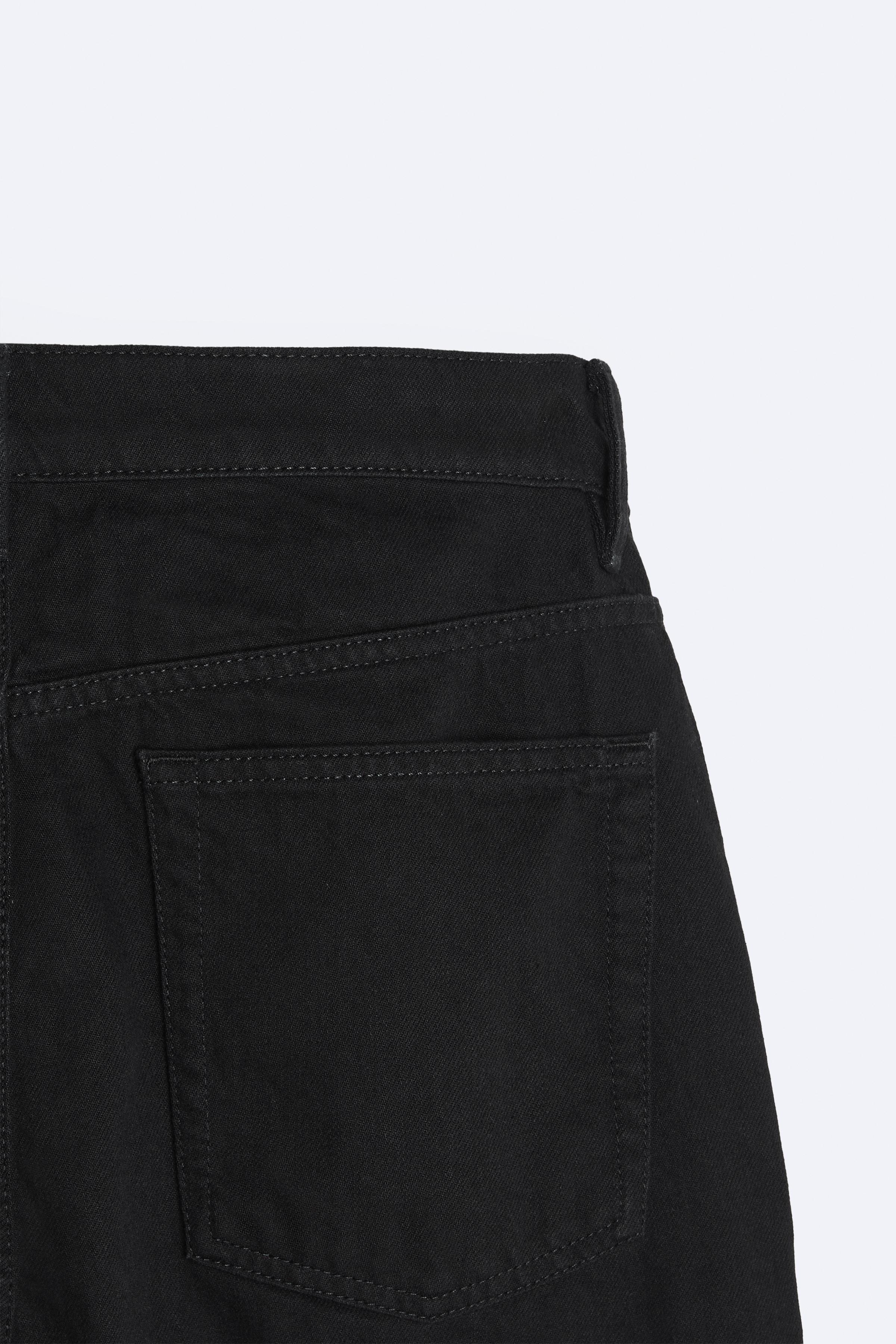 STRAIGHT FIT JEANS - Black | ZARA United States