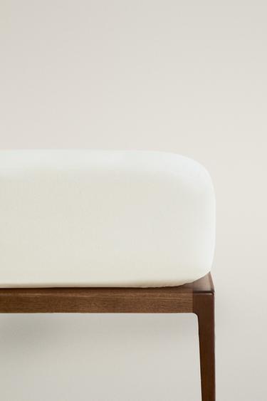 WATERPROOF COTTON JERSEY MATTRESS PROTECTOR - White by Zara