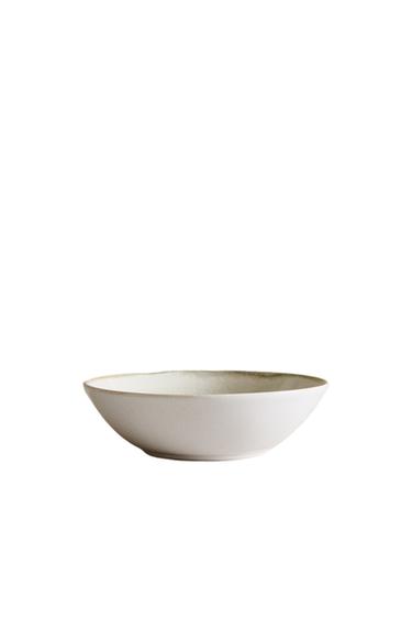 STONEWARE BOWL - Ecru by Zara