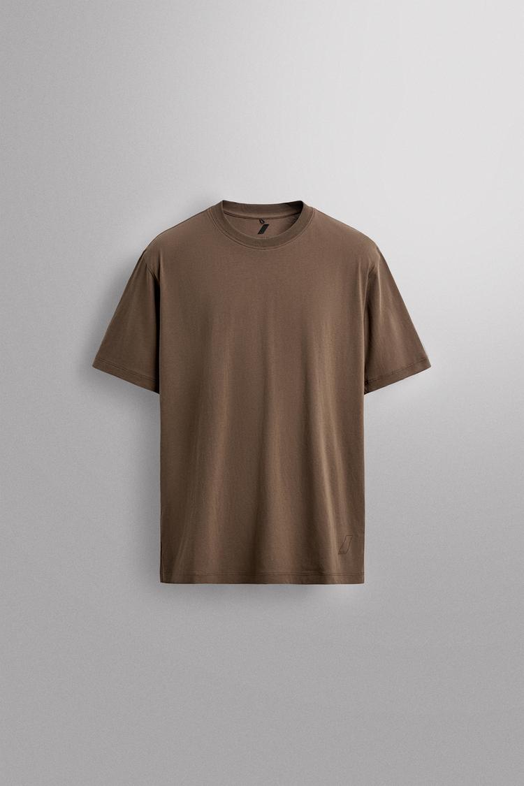 ZARA BASIC COTTON TRAINING T-SHIRT