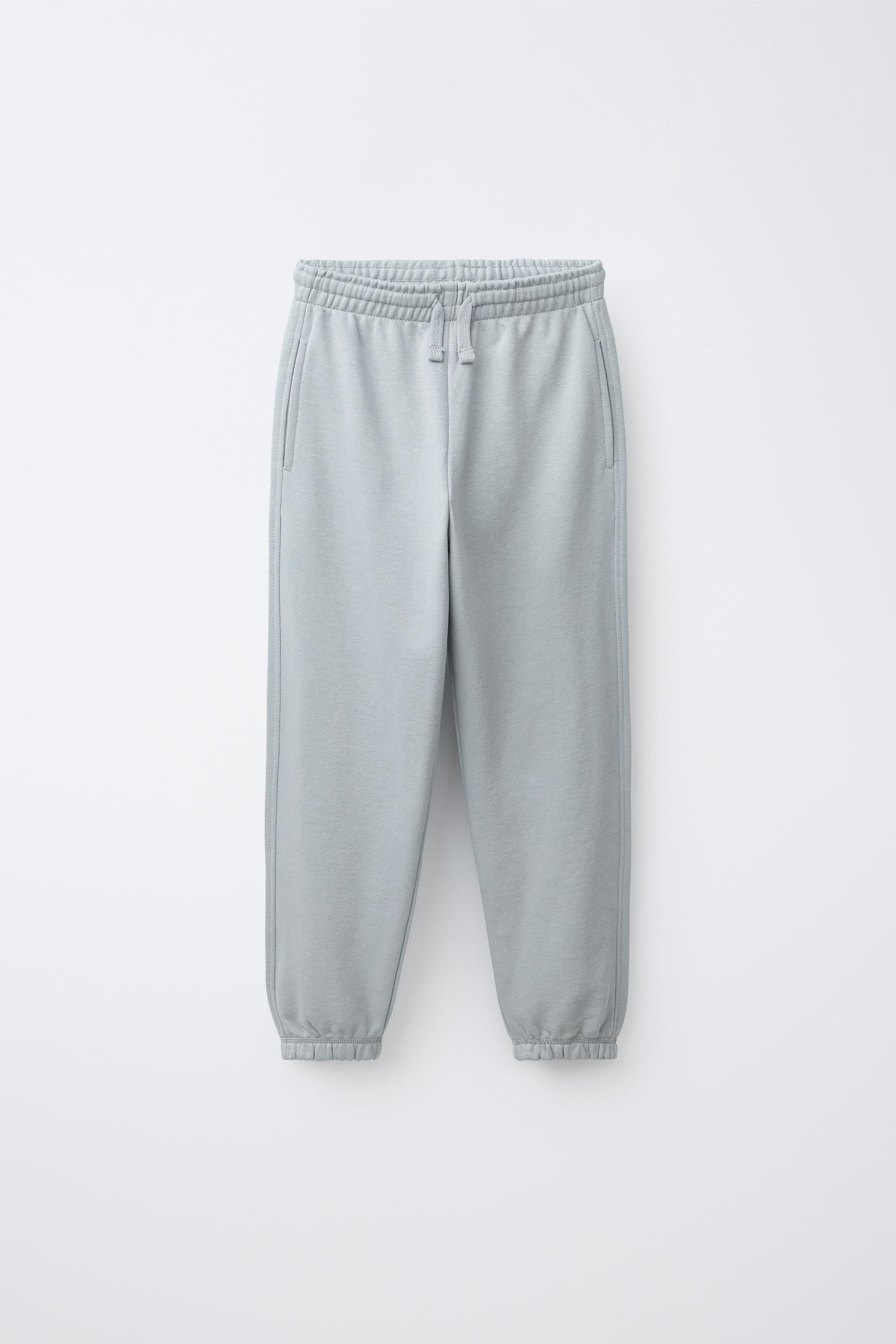 TWO-PACK PLUSH PANTS — Blue / White (alternate view)