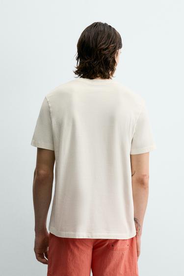 HAWAII GRAPHIC T-SHIRT - Ecru by Zara - Image 2