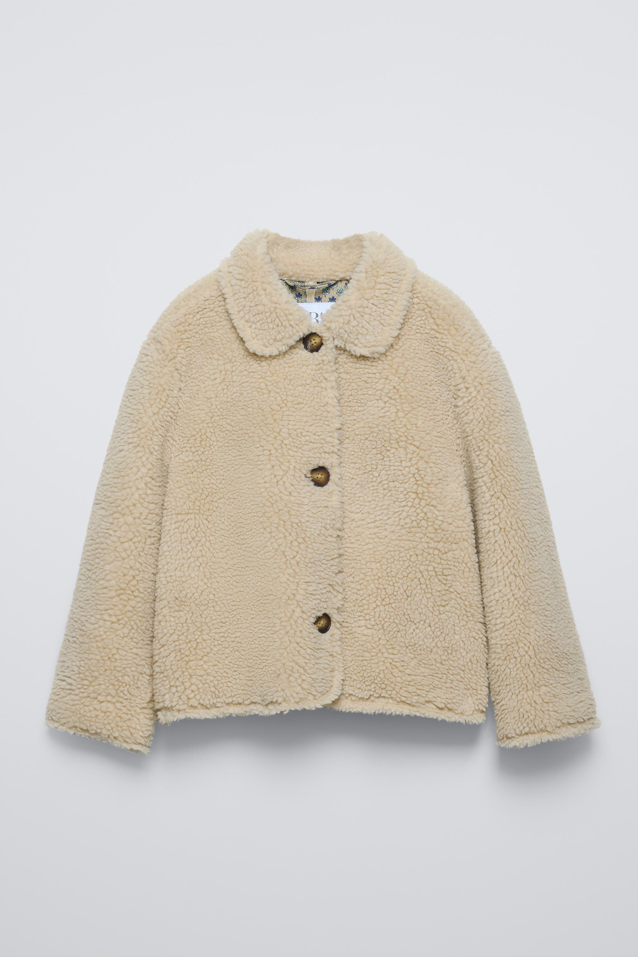 Manteau zara mouton sale