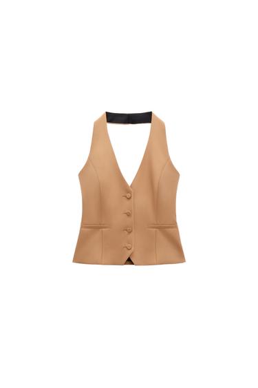HALTER NECK WAISTCOAT