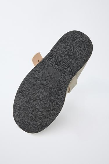 BUCKLE BALLET FLATS - White by Zara - Image 6