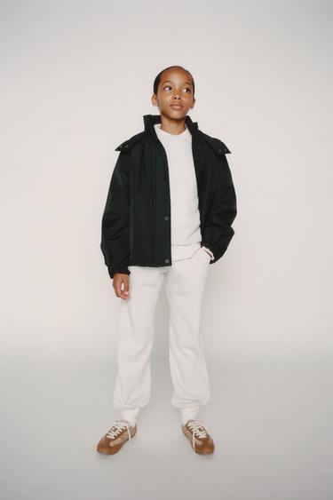 PADDED PARKA - Black by Zara
