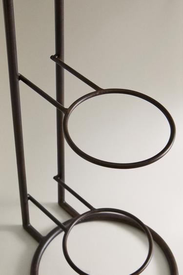 STRUCTURE SUPPORT BALLONS FER - Marron chocolat de Zara - Image 2