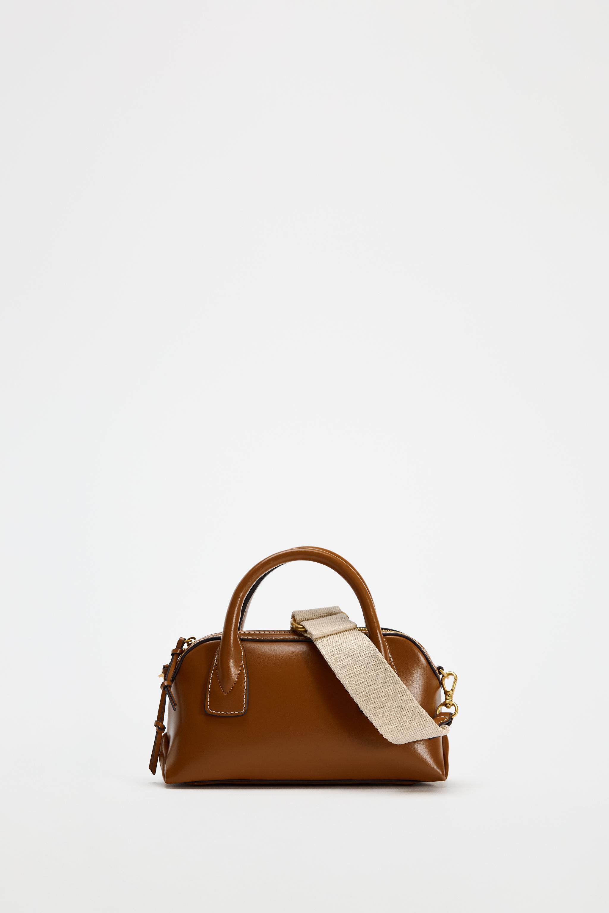 Mini bags Dark tan ZARA United States