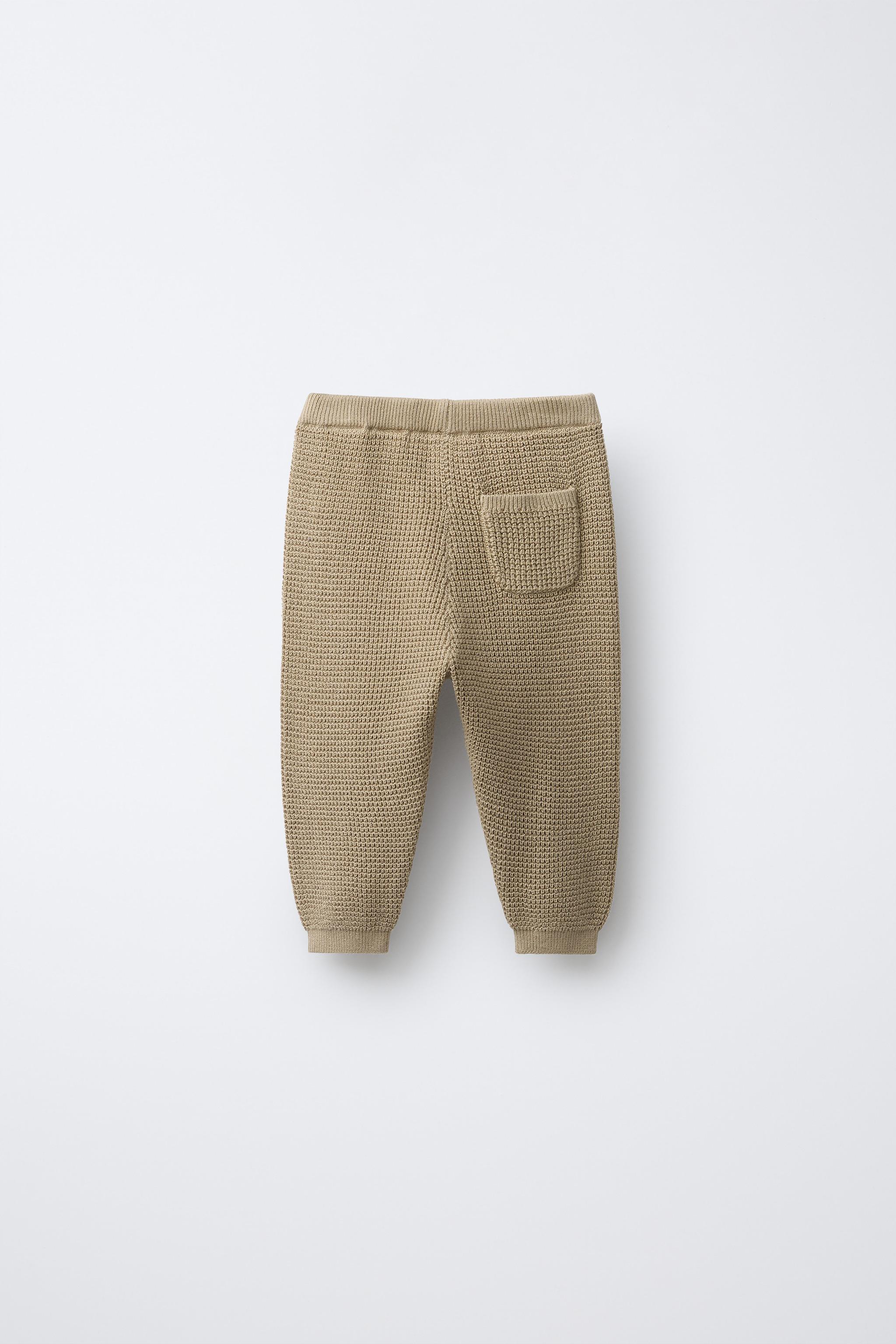 PANTALON WAFFLE À POCHE