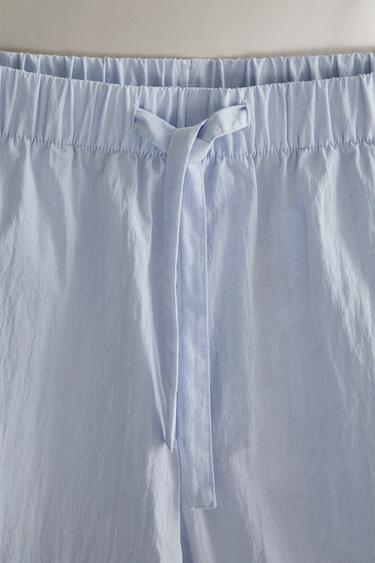 SHORT COTON - Bleu clair de Zara - Image 1
