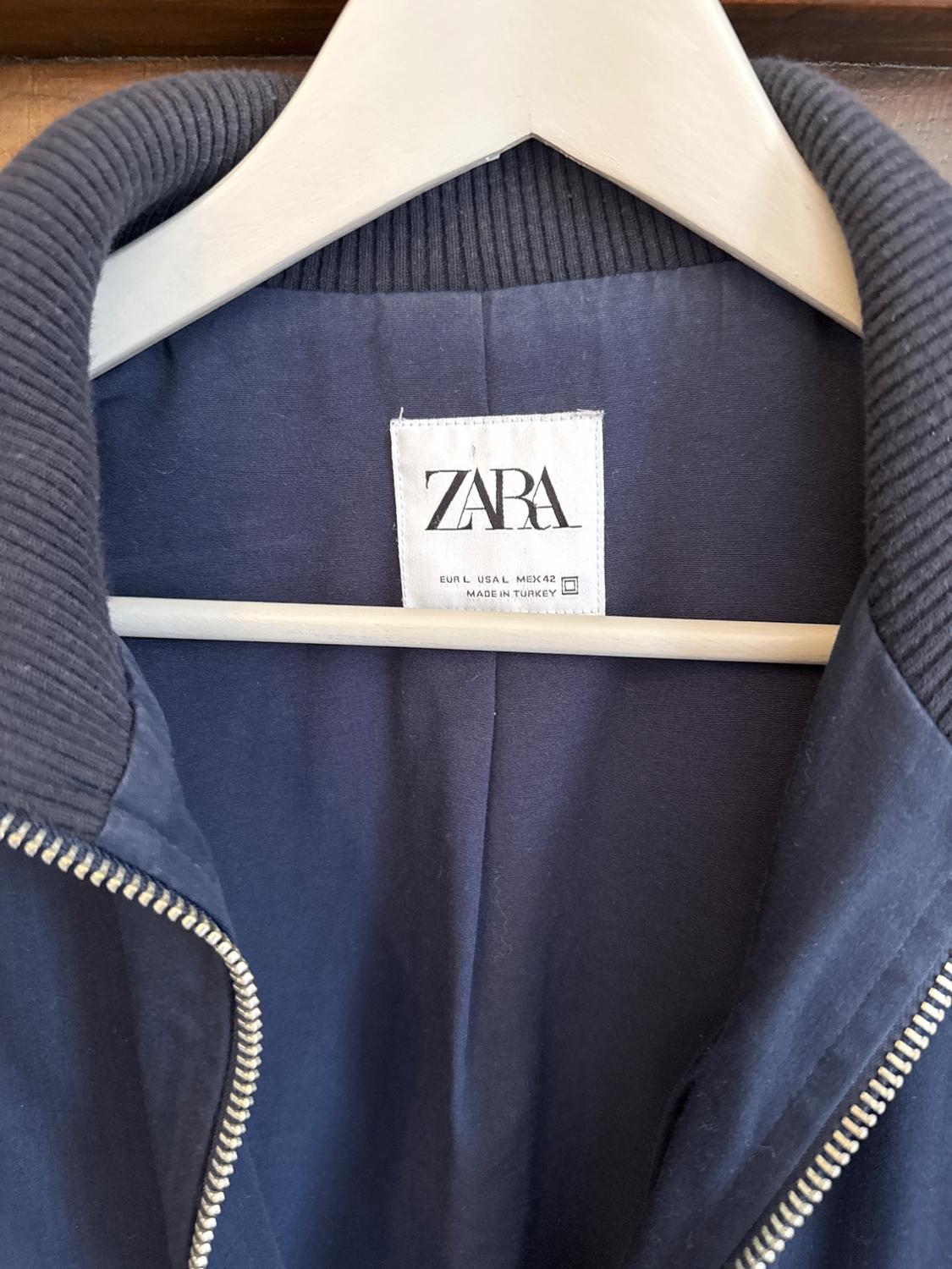 BOMBER JACKET WITH RIBBING - Image 2