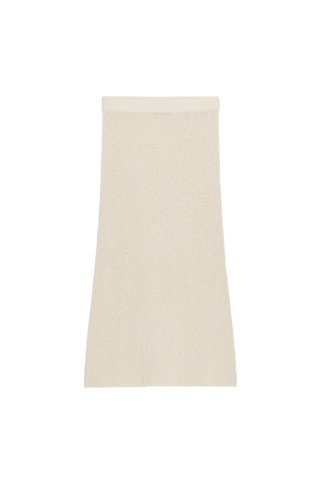 KNIT MIDI SKIRT - image 3