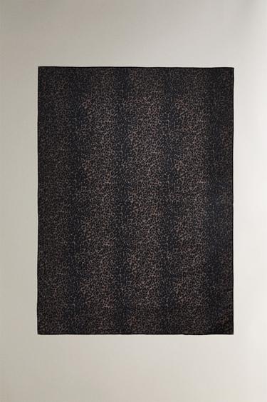 ANIMAL PRINT BEACH SARONG - Leopard by Zara