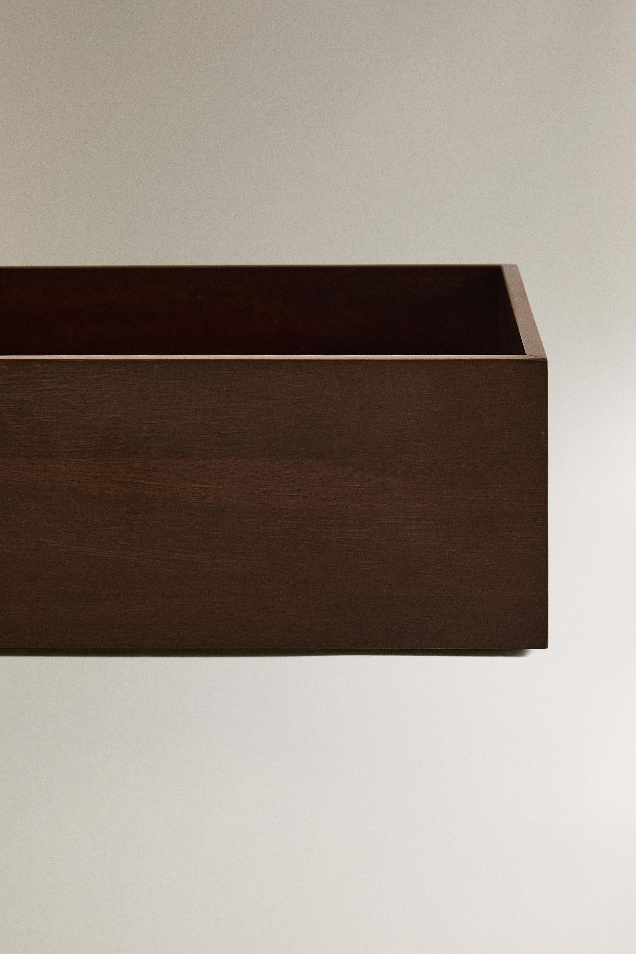 BOÎTE DE RANGEMENT MAQUILLAGE EN BOIS