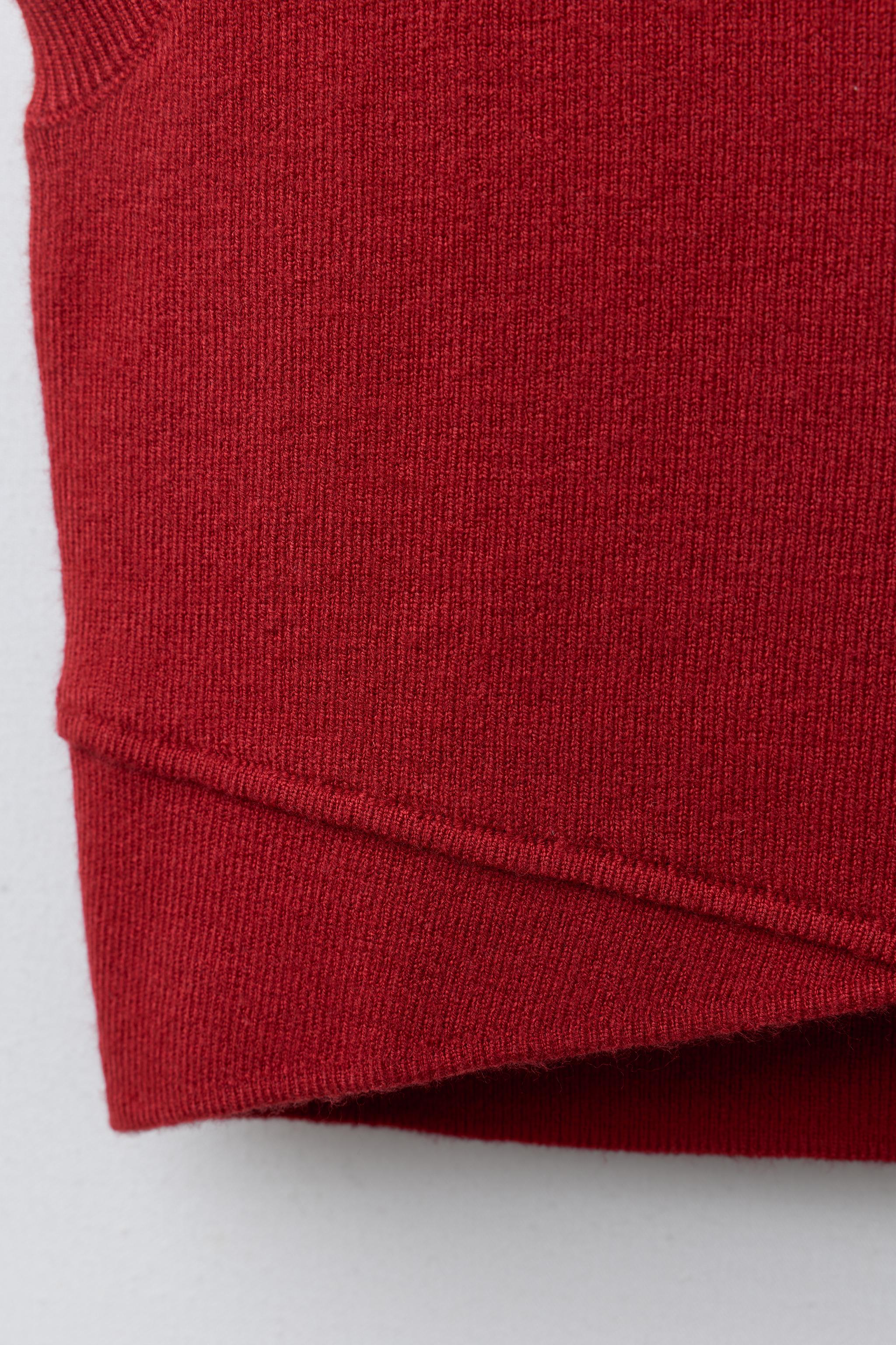 KNIT TOP - Red | ZARA South Africa
