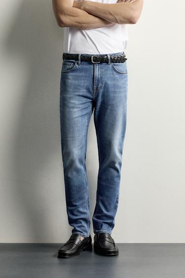 JEANS SLIM FIT BASIC - Azzurro medio di Zara