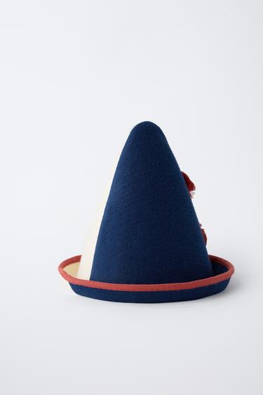 CLOWN FANCY DRESS HAT - Blue by Zara - Image 2