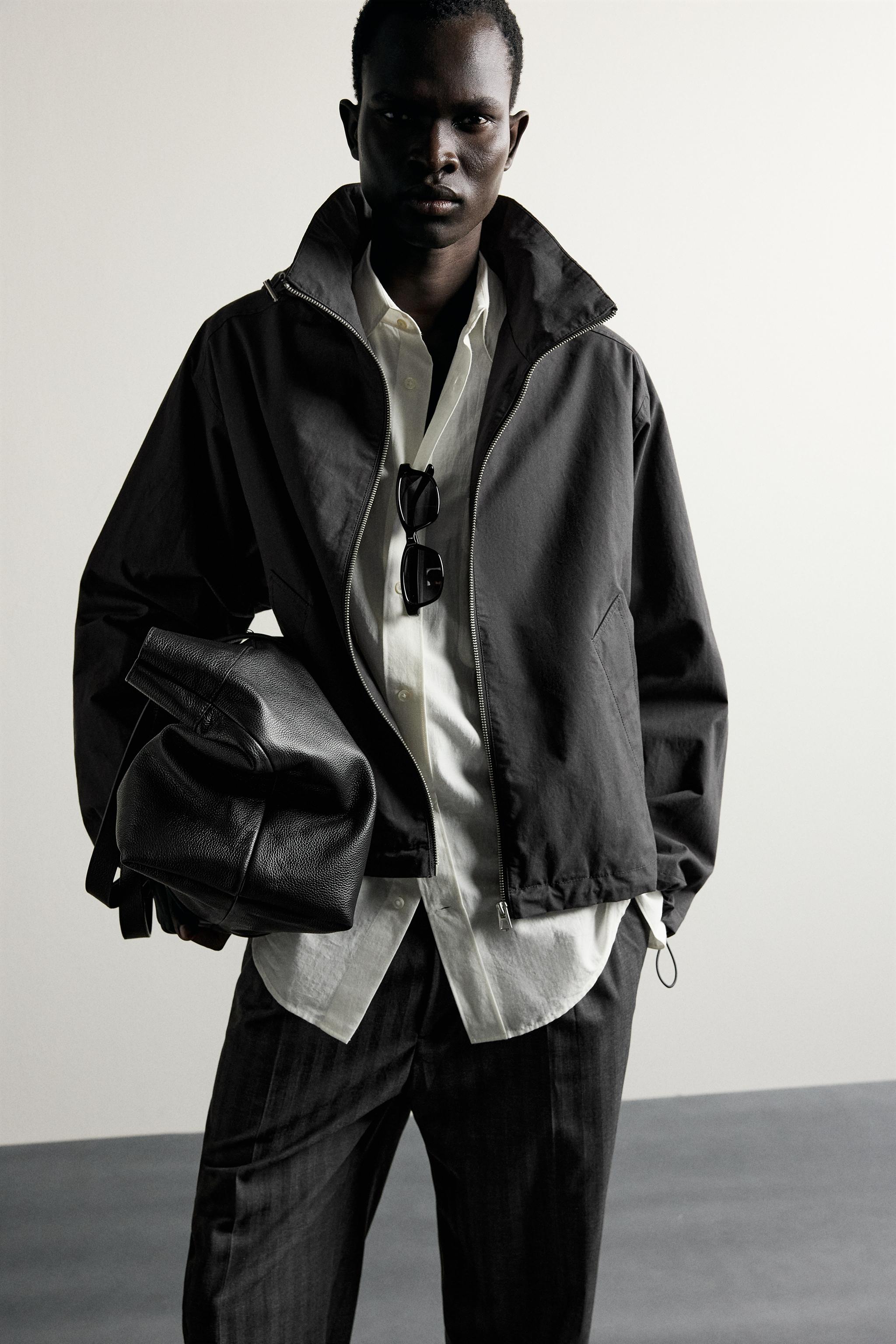 CROPPED TECHNICAL HOODIE JACKET