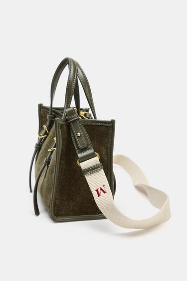 MINI SAC SHOPPER - Vert de Zara - Image 8