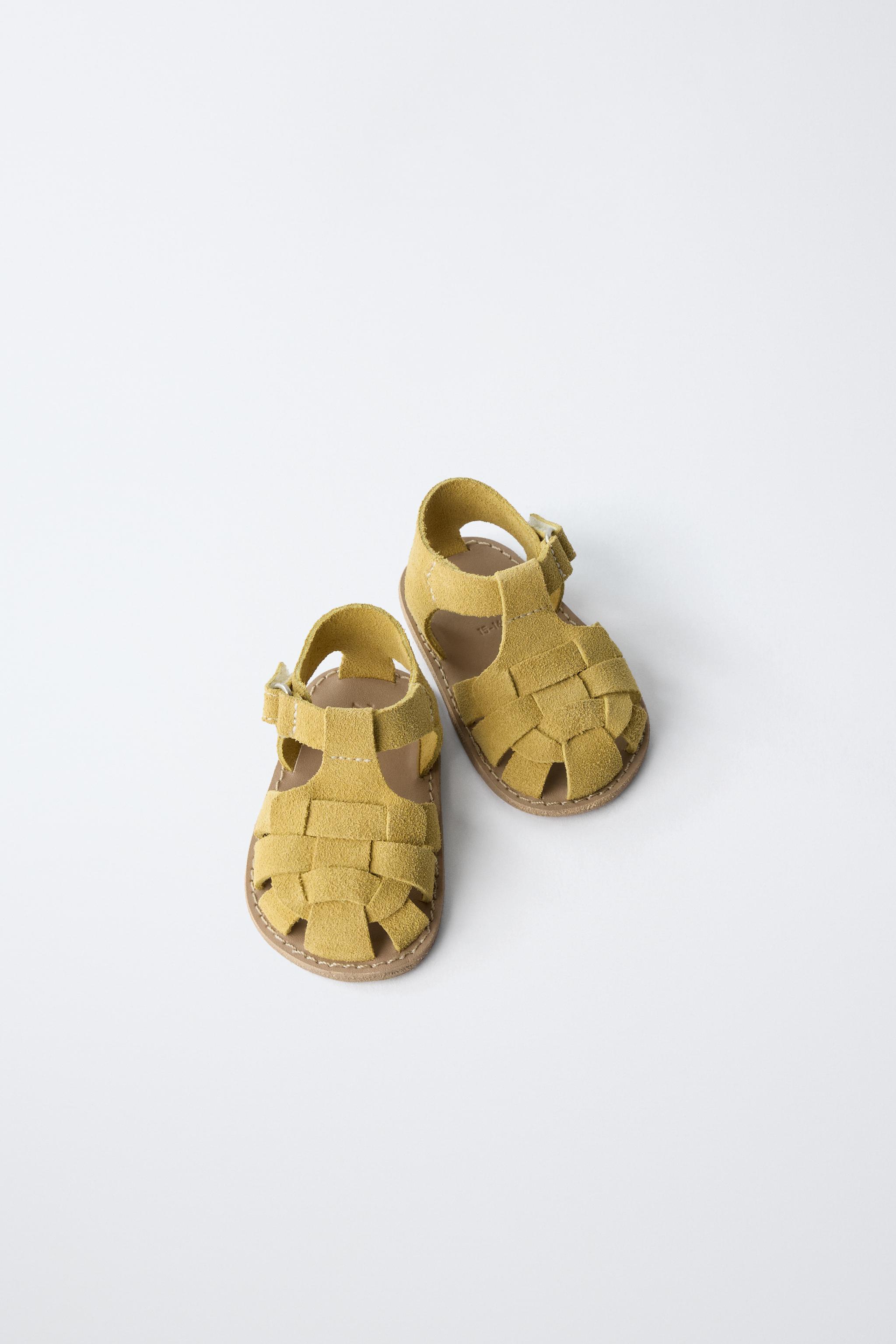 SANDALES STYLE PLAGE EN CUIR