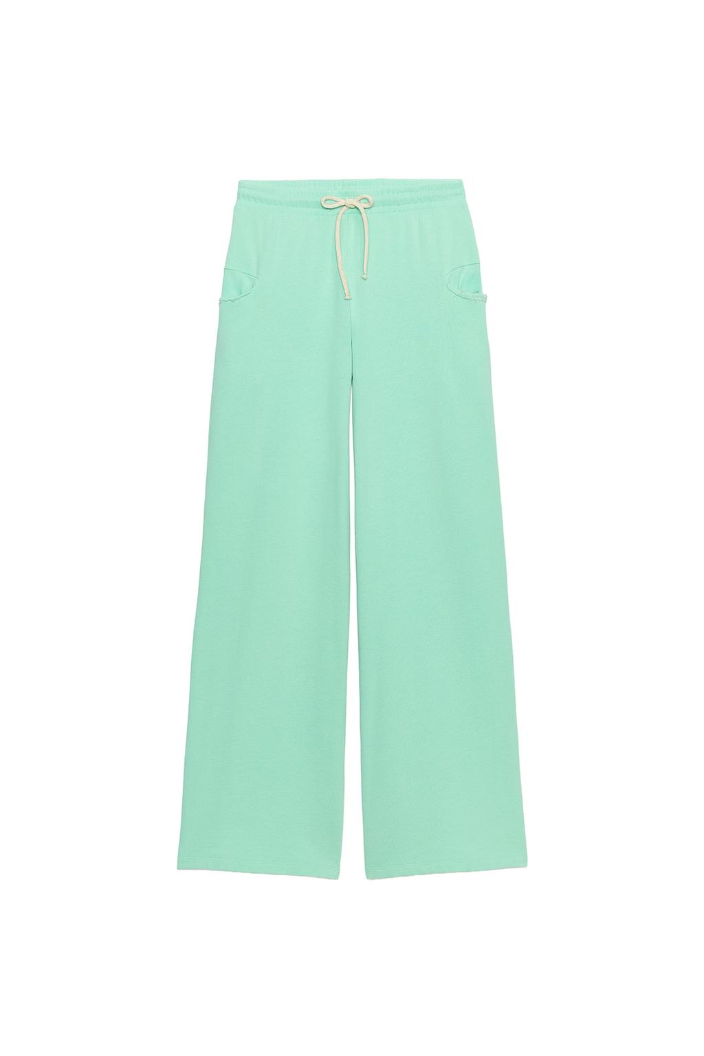 NEON WIDE-LEG TROUSERS