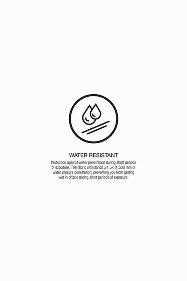 RECCO®システム搭載メタリックダウンジャケット 耐水加工入り&防風 スキーコレクションピンクZaraのRECCO®システム搭載メタリックダウンジャケット 耐水加工入り&防風 スキーコレクション - ピンク