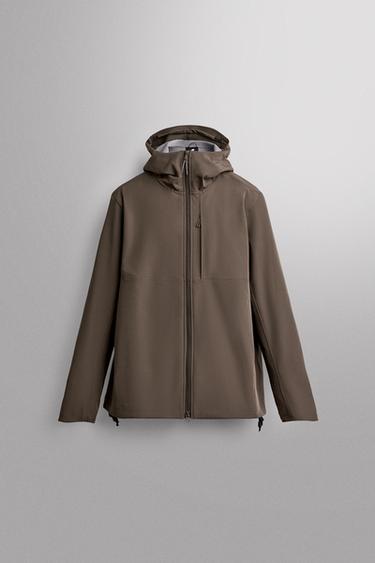COMBINED TECHNICAL JACKET - Dark brown by Zara