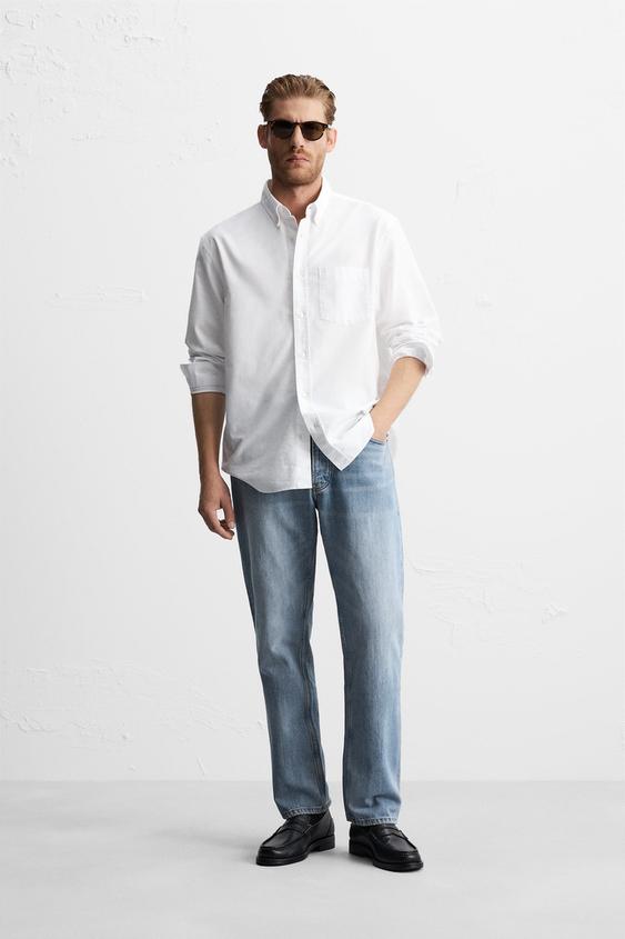 JEANS REGULAR FIT - Azul de Zara - Imagen 0