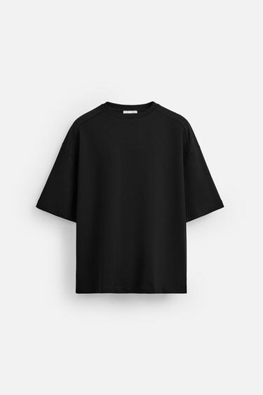 INTERLOCK TEXTURED SWEATSHIRT - Black by Zara - Image 5