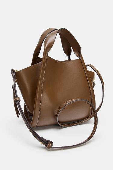 SAC CITY BANDOULIÈRE - Marron de Zara - Image 1