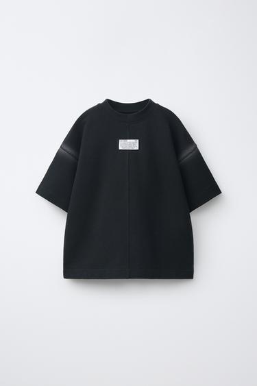GARMENT DYE T-SHIRT - Black by Zara