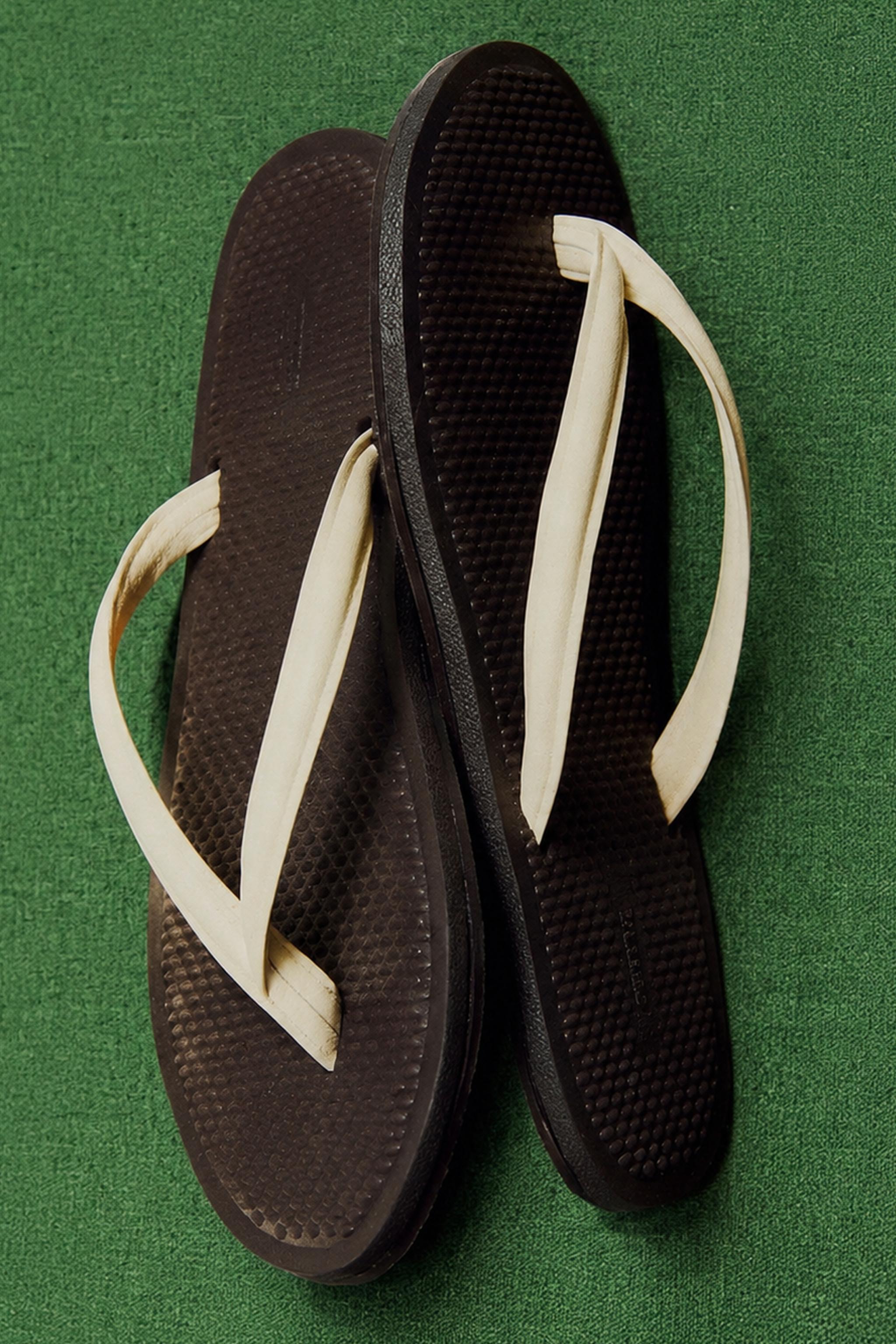 LEATHER STRAP SANDALS