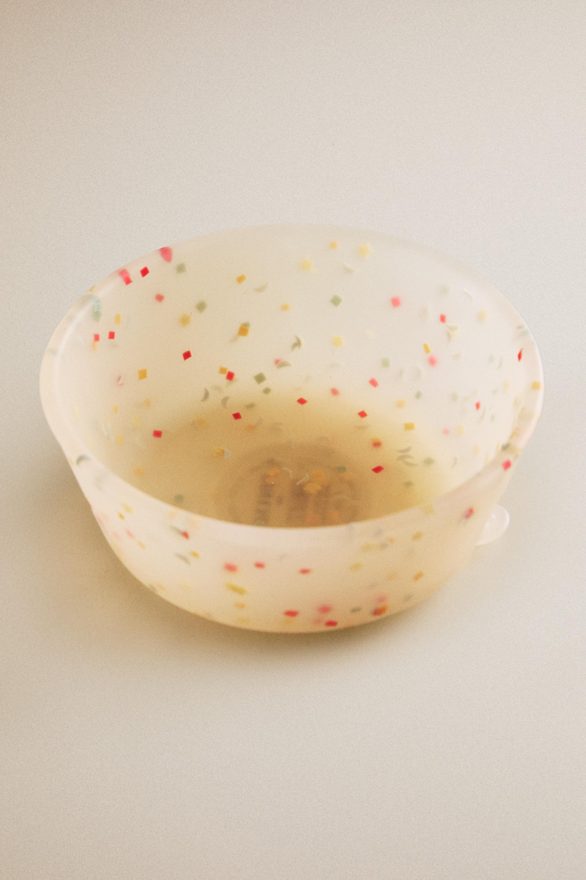 KIDS’ SILICONE CONFETTI BOWL