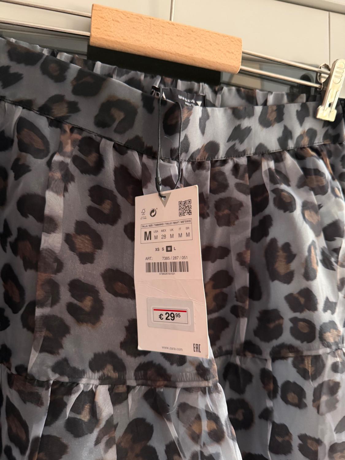 ΦΟΥΣΤΑ ΑΠΟ ΟΡΓΑΝΤΖΑ ANIMAL PRINT - Image 7